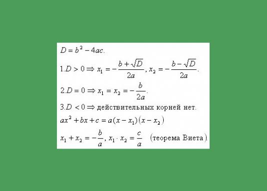 כיצד לפתור את המשוואה biquadratic?